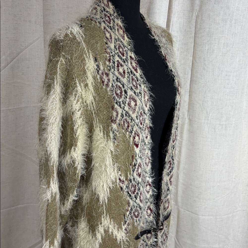 BCBGMaxAzria Soft and Fuzzy Long Cardigan - Picture 5 of 8
